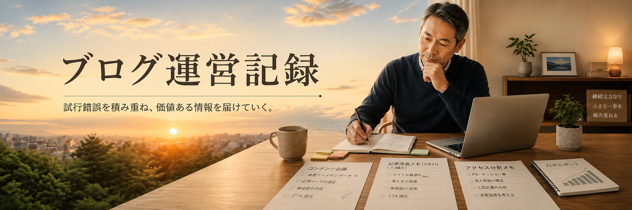 ブログ運営記録